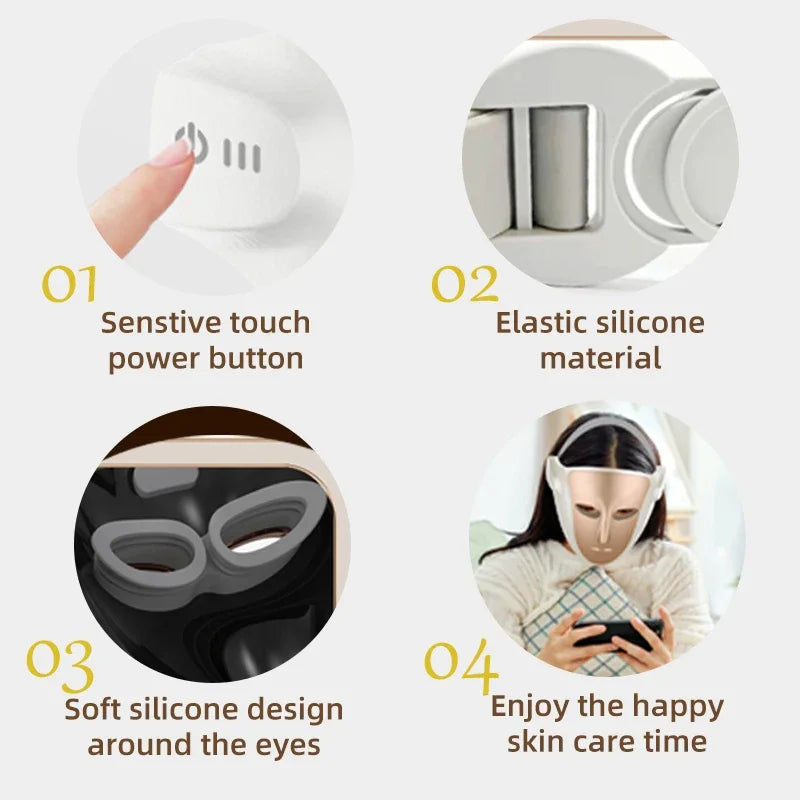 LUMEA LED Face & Neck Mask Red Light Therapy