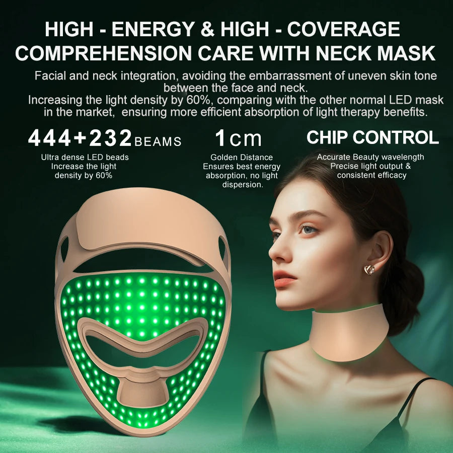 LUMEA Infrared LED Face & Neck Mask