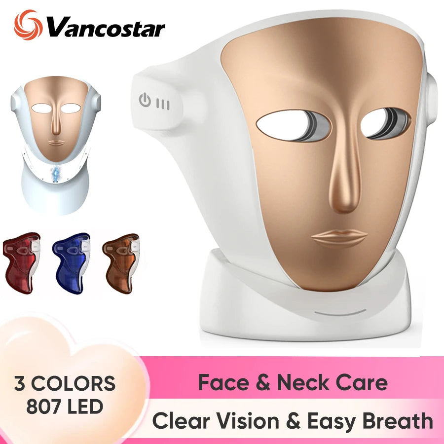 LUMEA LED Face & Neck Mask Red Light Therapy