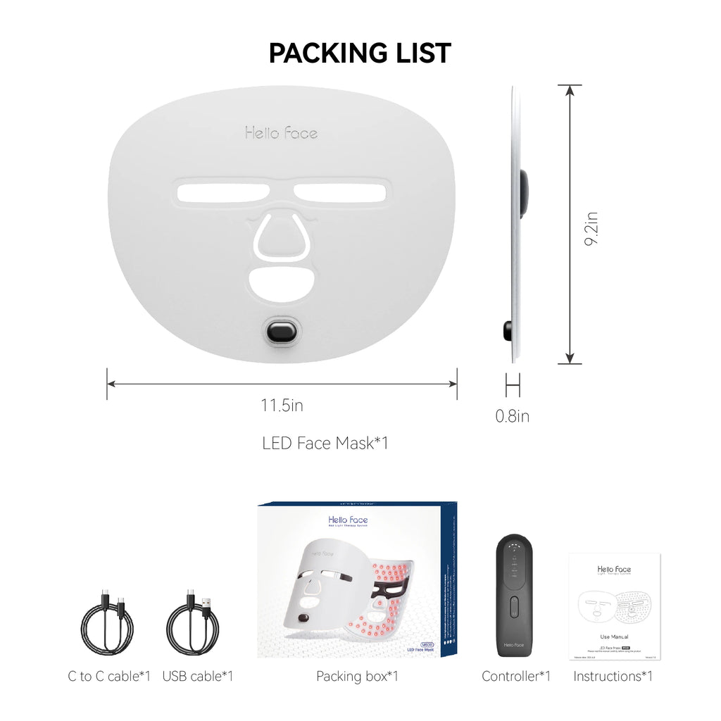 LUMEA Hello Face 510K LED Mask